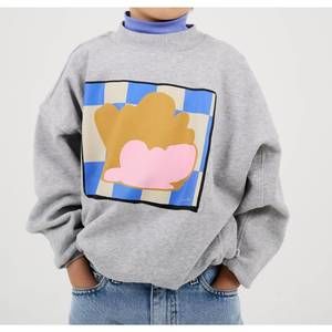 NEW REPOSE AMS crewneck sweater in grey